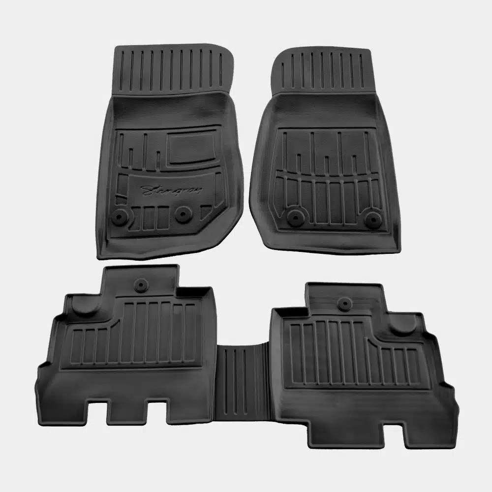 שטיחי רכב תלת מימד JEEP WRANGLER מותאמים במדויק לרכב שלך