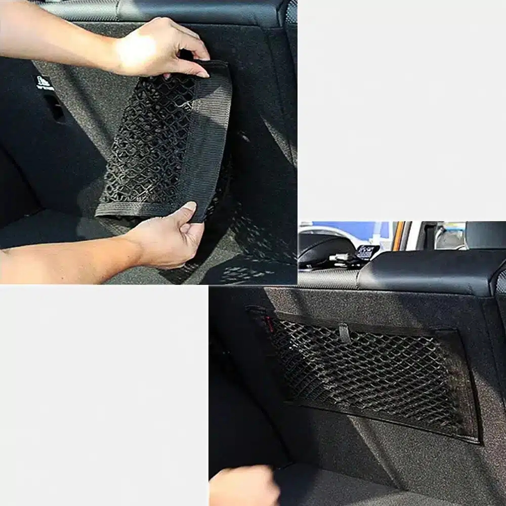 תהליך התקנה של רשת עכביש לתא מטען 40x25 ס"מ