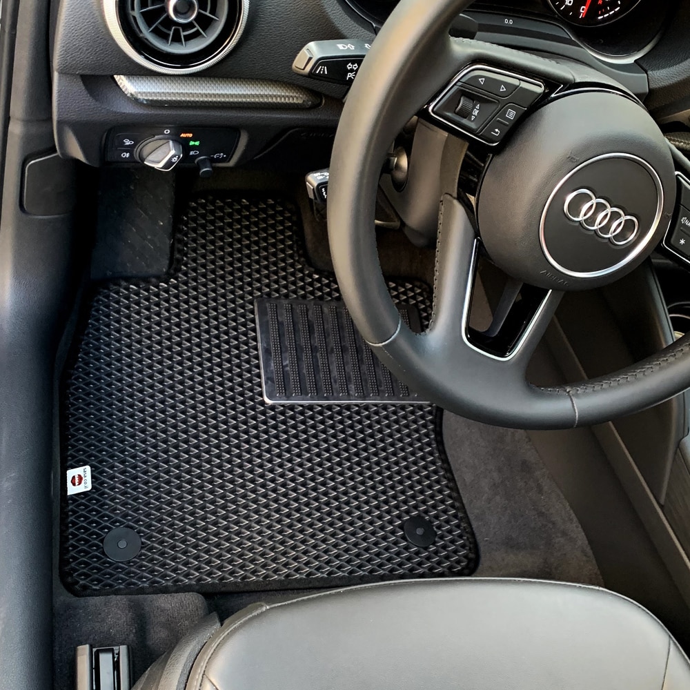 שטיחי רכב  אאודי A3 בהתאמה מדויקת למידות הרכב