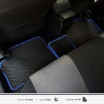 שטיחים אחוריים לרכב טויוטה אוריס שנים 2019-2013 צורת הרכב האצ'בק