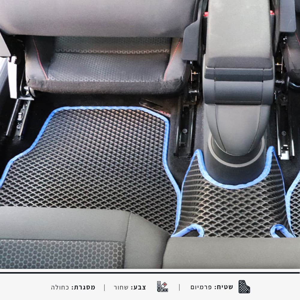 שטיחי רכב סיאט איביזה 5 דלתות שנתון 2017-2008