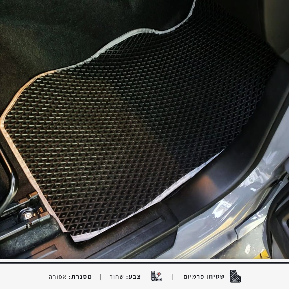 שטיח קידמי לרכב סוזוקי ג'ימני תיבת הילוכים אוטומטית