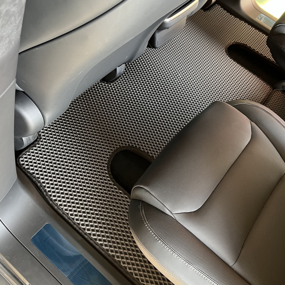 שטיח אחורי לרכב טסלה דגם X של 6 מקומות ישיבה