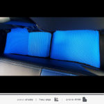 שטיחונים אחוריים לרכב טויוטה פריוס בצבע כחול