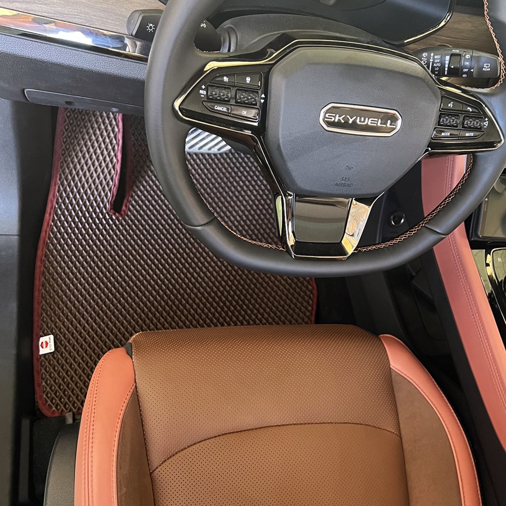 שטיחים לרכב SKYWELL ET5 החשמלית | שטיחי רכב בהתאמה מדויקת למידות הרכב