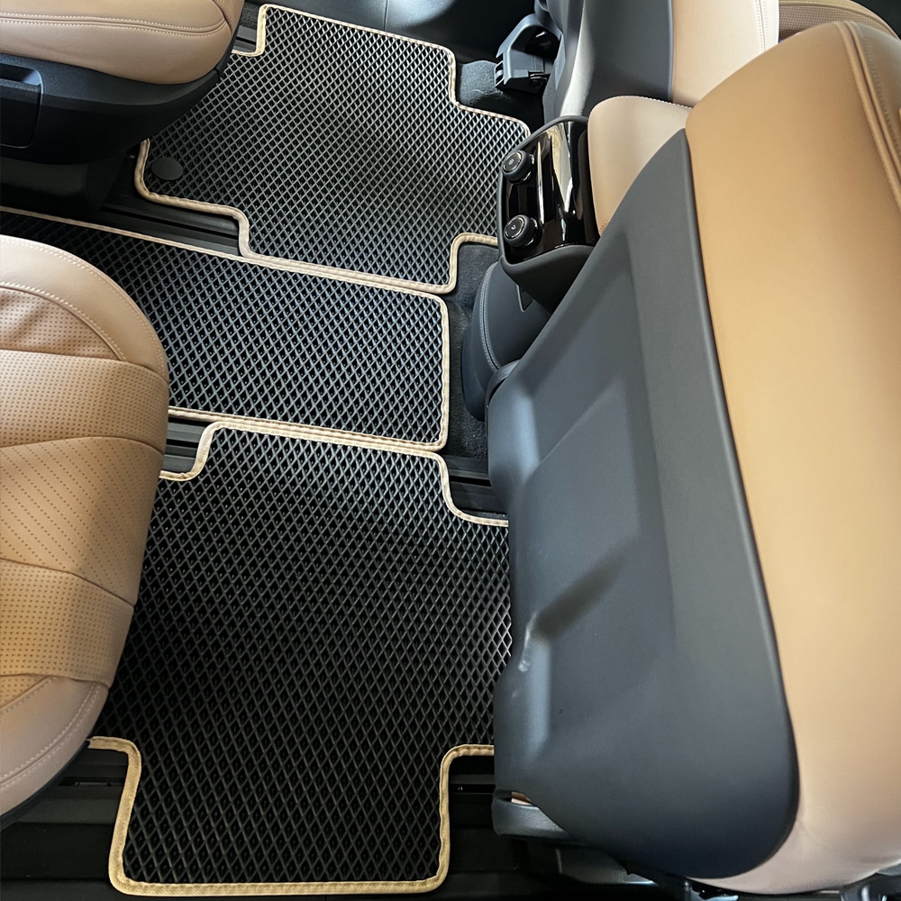 שטיחים אחוריים לרכב NIO ES8 בהתאמה אישית | רכב 6 מושבים